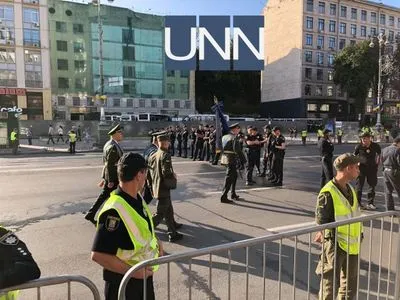 Центр Киева перекрыли для проведения торжественных мероприятий