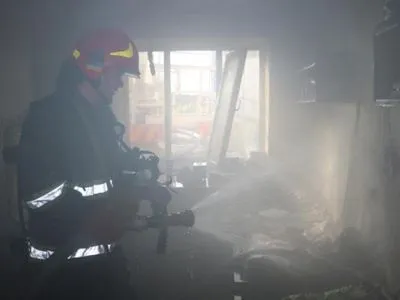 В Киеве горело студенческое общежитие