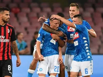 "Наполи" вырвал победу в результативном матче с "Миланом"