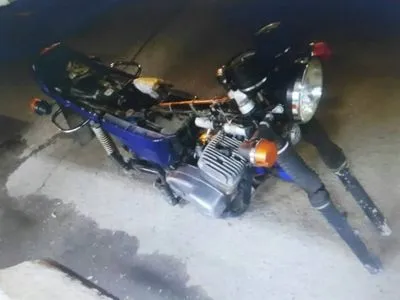 Украинец пытался незаконно ввезти старый мотоцикл
