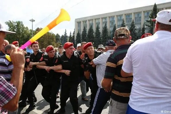 Після розгону маніфестації в Кишиневі продовжилися протести