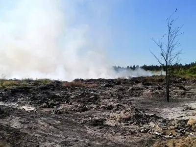 Пожар на свалке в Балаклее квалифицировали как поджог