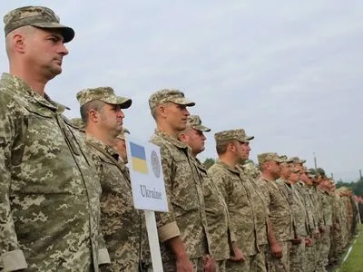Во Львовской области начались масштабные военные учения Rapid Trident-2018