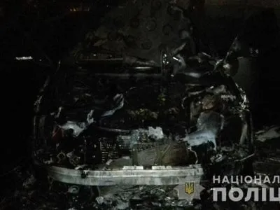 Авто депутата горсовета сгорело в Ровно