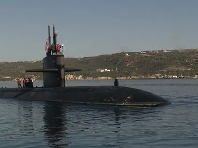 Атомная подводная лодка ВМС США вошла в Средиземное море
