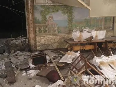 На Прикарпатье взорвали ресторан: полиция задержала подозреваемых