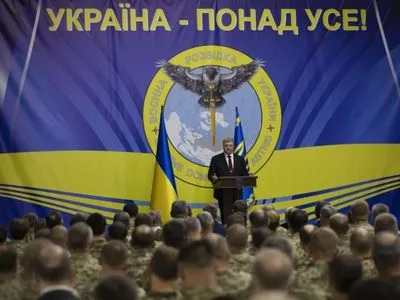 Порошенко рассказал о модернизации украинской разведки