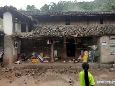 Четыре человека получили ранения из-за землетрясения в Китае
