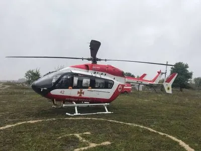 В Киев на вертолете доставили хасида с инфарктом