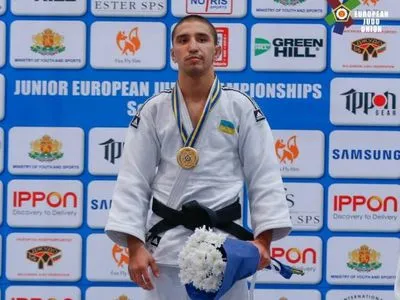 Украинский дзюдоист стал чемпионом Европы среди юниоров
