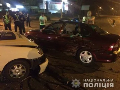 В Ровно автомобиль полиции попал в ДТП