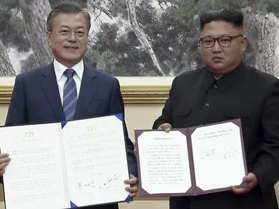 Лидеры КНДР и Республики Корея подписали совместный документ по итогам саммита