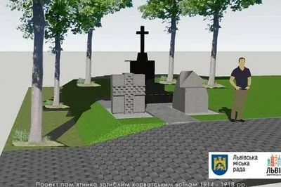 У Львові з'явиться меморіальний знак хорватським воїнам
