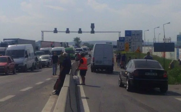 Из-за забастовок на границе с Польшей возникли очереди