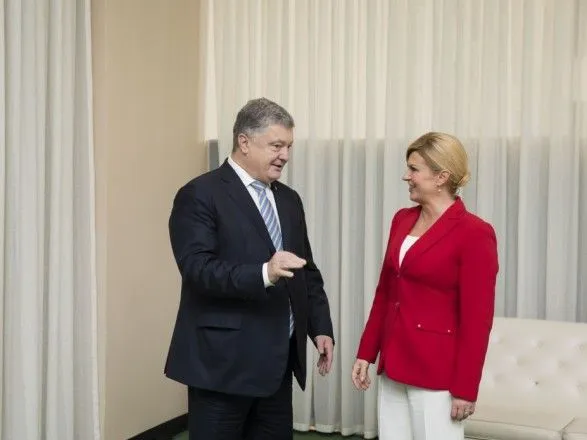Президенты Украины и Хорватии обсудили вопросы энергетической безопасности в Европе