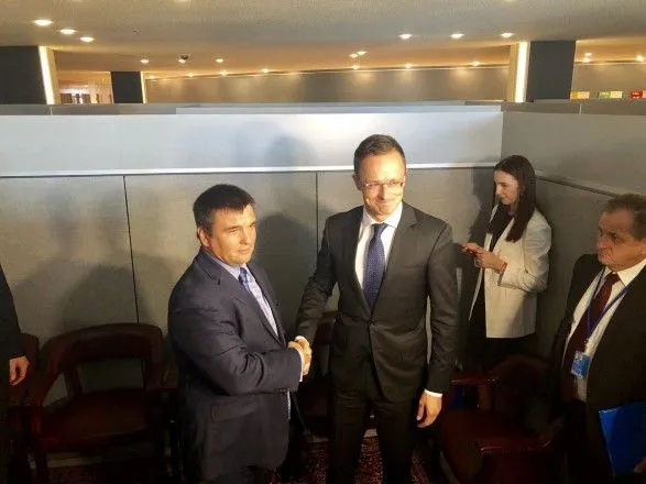 В Нью-Йорке началась встреча министров иностранных дел Украины и Венгрии