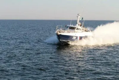 Провокация пограничников РФ в отношении судов ВМС Мариуполя: опубликованное видео