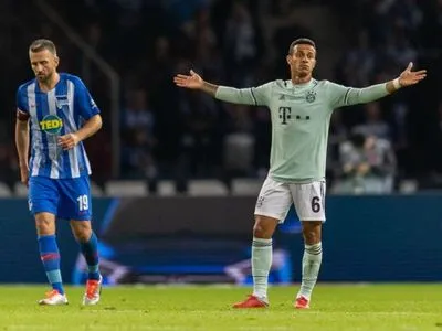 "Герта" нанесла первое поражение "Баварии" в сезоне Бундеслиги
