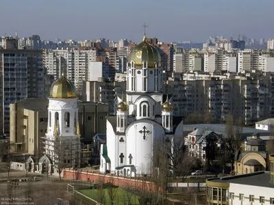 В Киеве "заминировали" храм