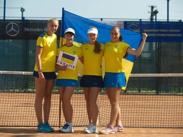 Украина победила Россию на пути к финалу юниорского Кубка Федераций по теннису