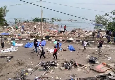 Более 800 человек погибли в Индонезии в результате цунами