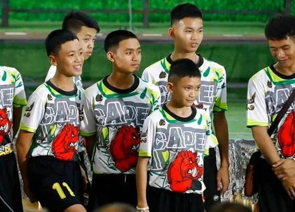 Врятовані із печери в Таїланді футболісти приїдуть на юнацьку Олімпіаду