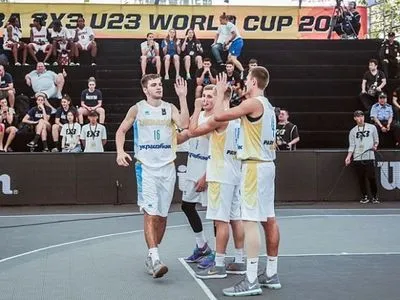 Чоловіча збірна України з баскетболу 3х3 виграла стартові матчі на ЧС