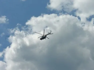 В России упал вертолет, трое погибших