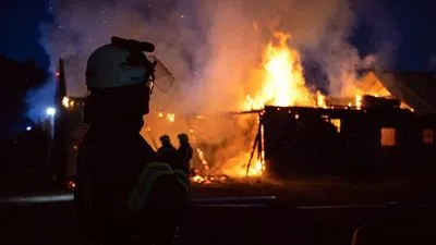В Киевской области сгорело 15 тонн семян подсолнечника