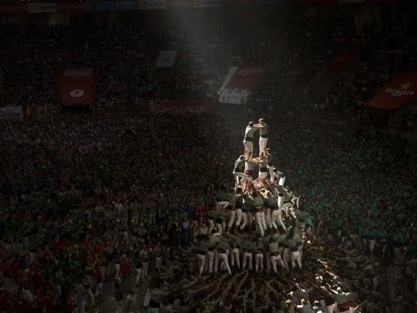 В Іспанії пройшов традиційний конкурс будування велетенських веж з людей