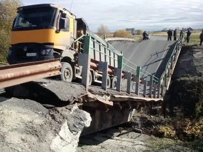 В России за сутки обрушился второй мост