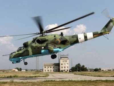 Пресс-центр ООС опубликовал видео сбивание российского беспилотника боевым вертолетом ВСУ