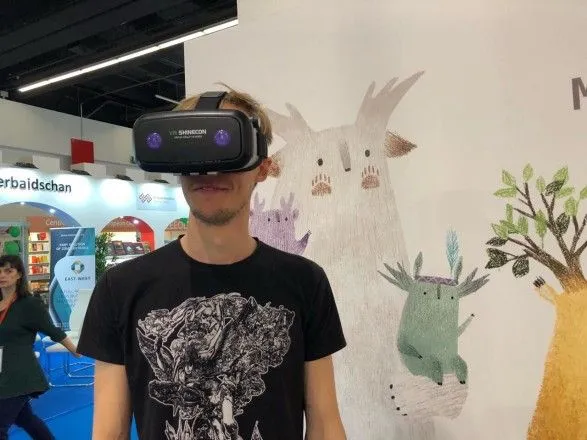 Украинский проект виртуальной реальности показали на книжной выставке во Франкфурте