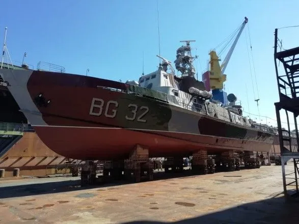 Охрану в Азовском море усилили отремонтированным кораблем "Донбасс"