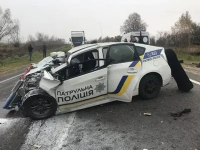 У патрульній поліції Львівщини розповіли подробиці загибелі поліцейського у ДТП