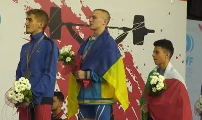 Украинцы завоевали пять медалей на ЧЕ по тяжелой атлетике среди юниоров