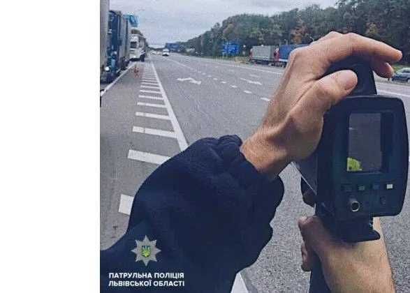 За тиждень на Львівщині виявили понад 200 порушників швидкості