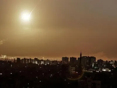 Израиль нанес авиаудары по Газе, опубликованны видео обстрелов со стороны Сектора