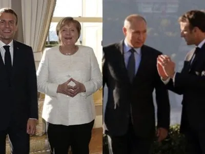 Путін поговорив з Макроном і Меркель перед відкриттям саміту у Стамбулі