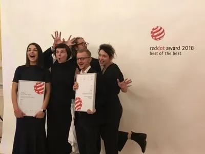 Авторы брендов Евровидение-2017 и UkraineNow получили в Берлине одну из самых престижных премий
