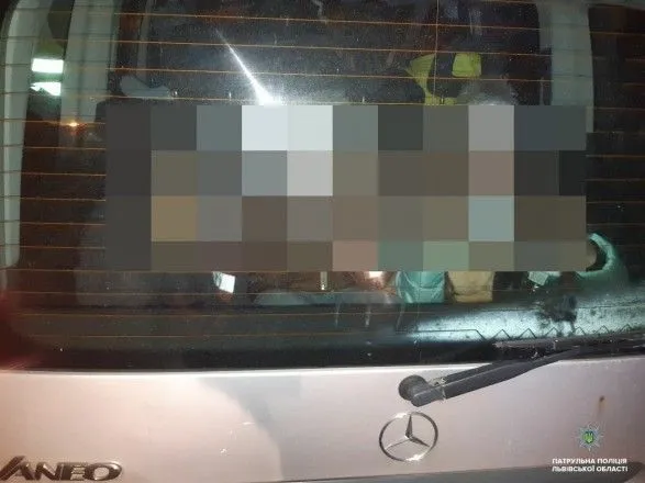 У Львові п’яна жінка везла трьох дітей у багажнику