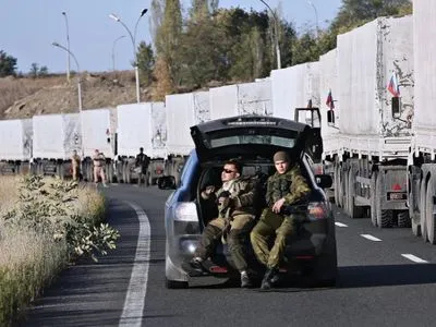 СММ ОБСЕ зафиксировала среди российского "гумконвоя" на Донбассе военные автомобили