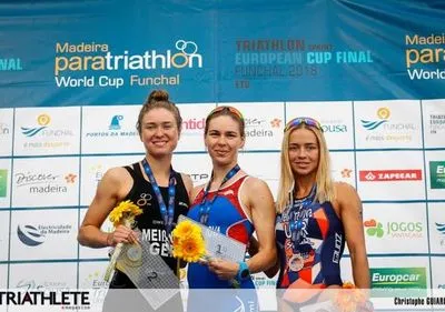 Тріатлоністка Єлістратова стала призеркою Кубка Європи