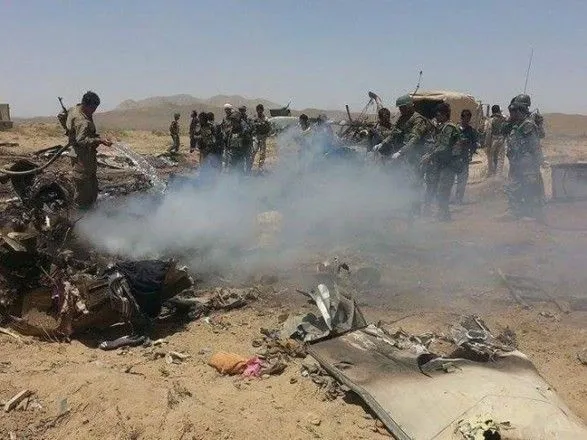 В Афганистане разбился военный вертолет, 20 погибших