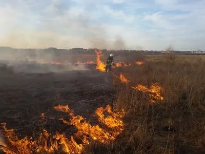 До конца недели в Украине сохранится чрезвычайная пожароопасность
