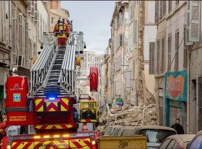 У Марселі з-під завалів будинків дістали вже п'ятьох загиблих