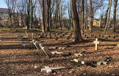 Вандалы в Коломые осквернили кресты на польском кладбище
