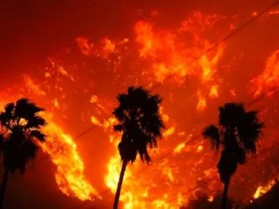Через лісові пожежі у Малібу проводять масову евакуацію