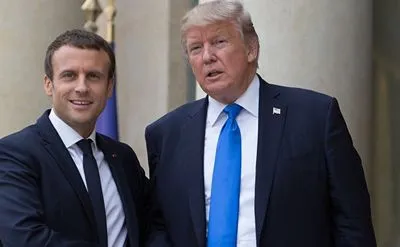 Трамп заявив, що провів дуже продуктивні зустрічі в Парижі