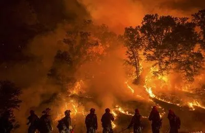 Число жертв лесных пожаров в Калифорнии возросло до 23